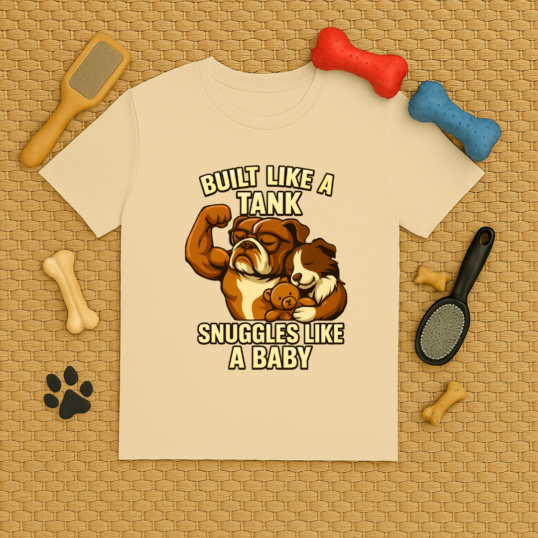 Built Like A Tank, Snuggles Like A Baby