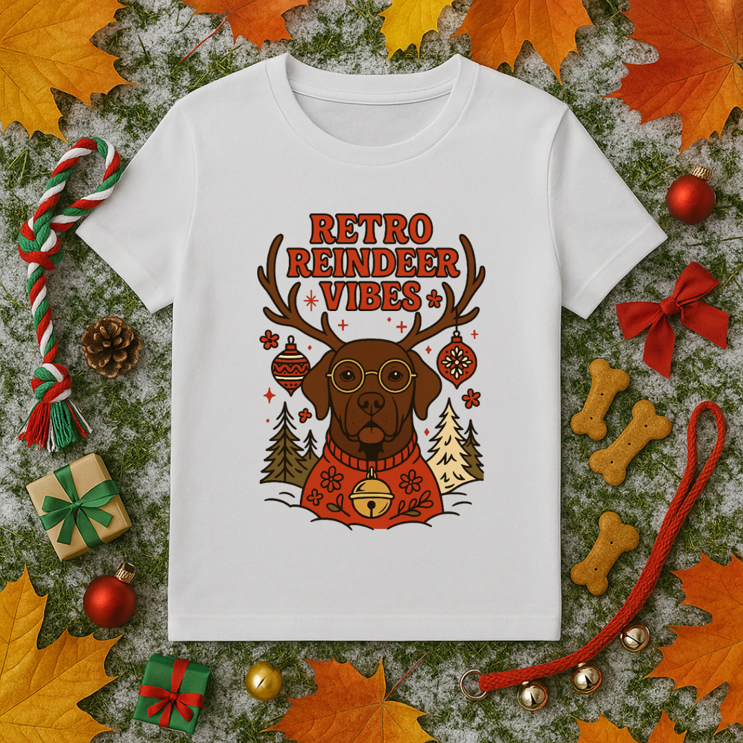 Retro Reindeer Vibes