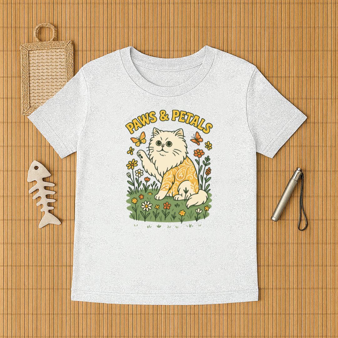 Paws & Petals Cat
