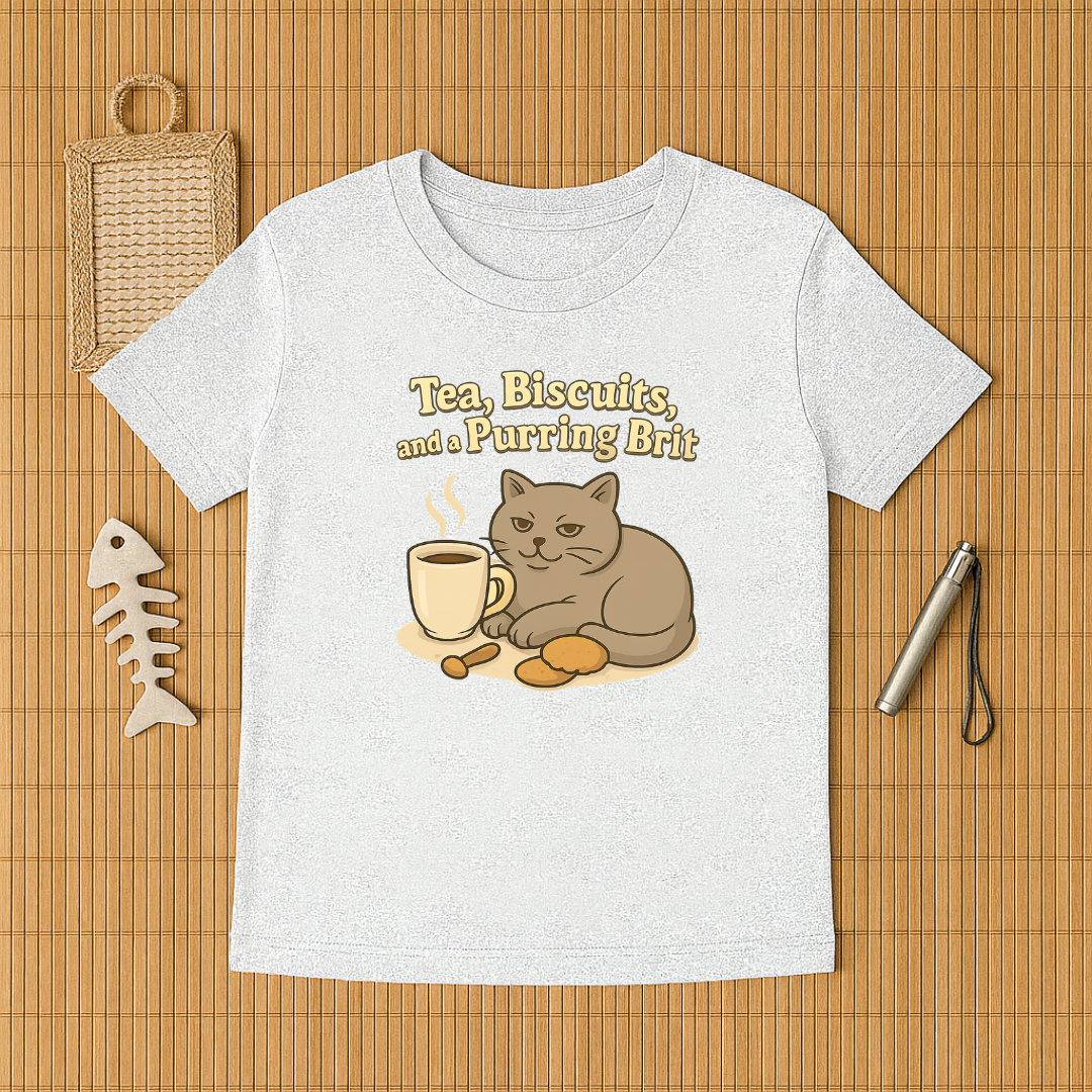 Tea, Biscuits, and a Purring Brit