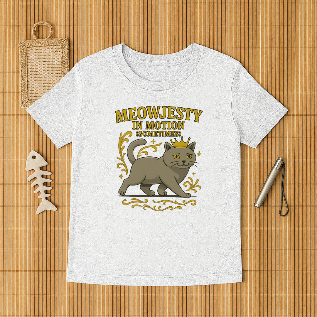 Meowjesty in Motion Tee