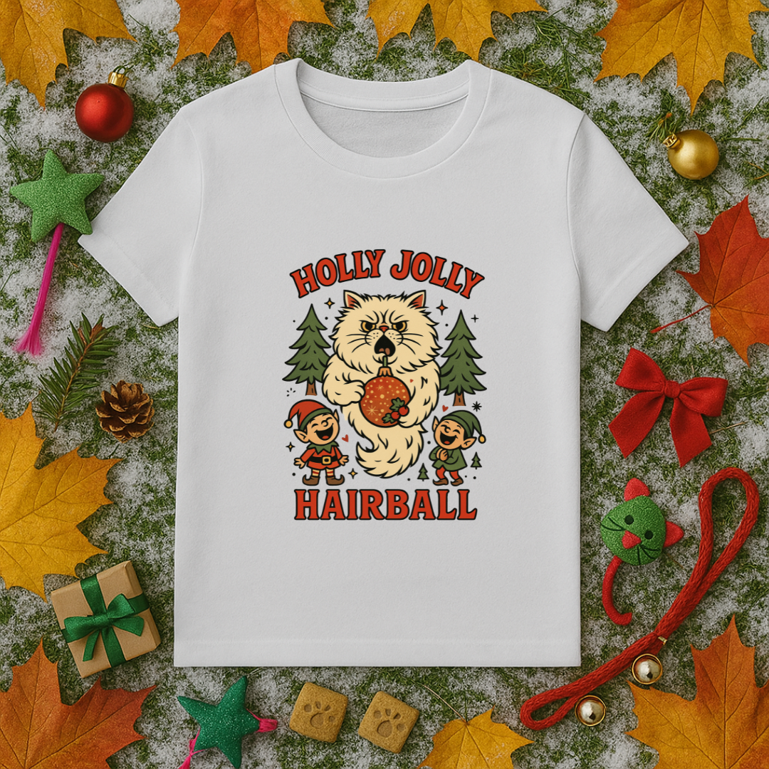 Holly Jolly Hairball
