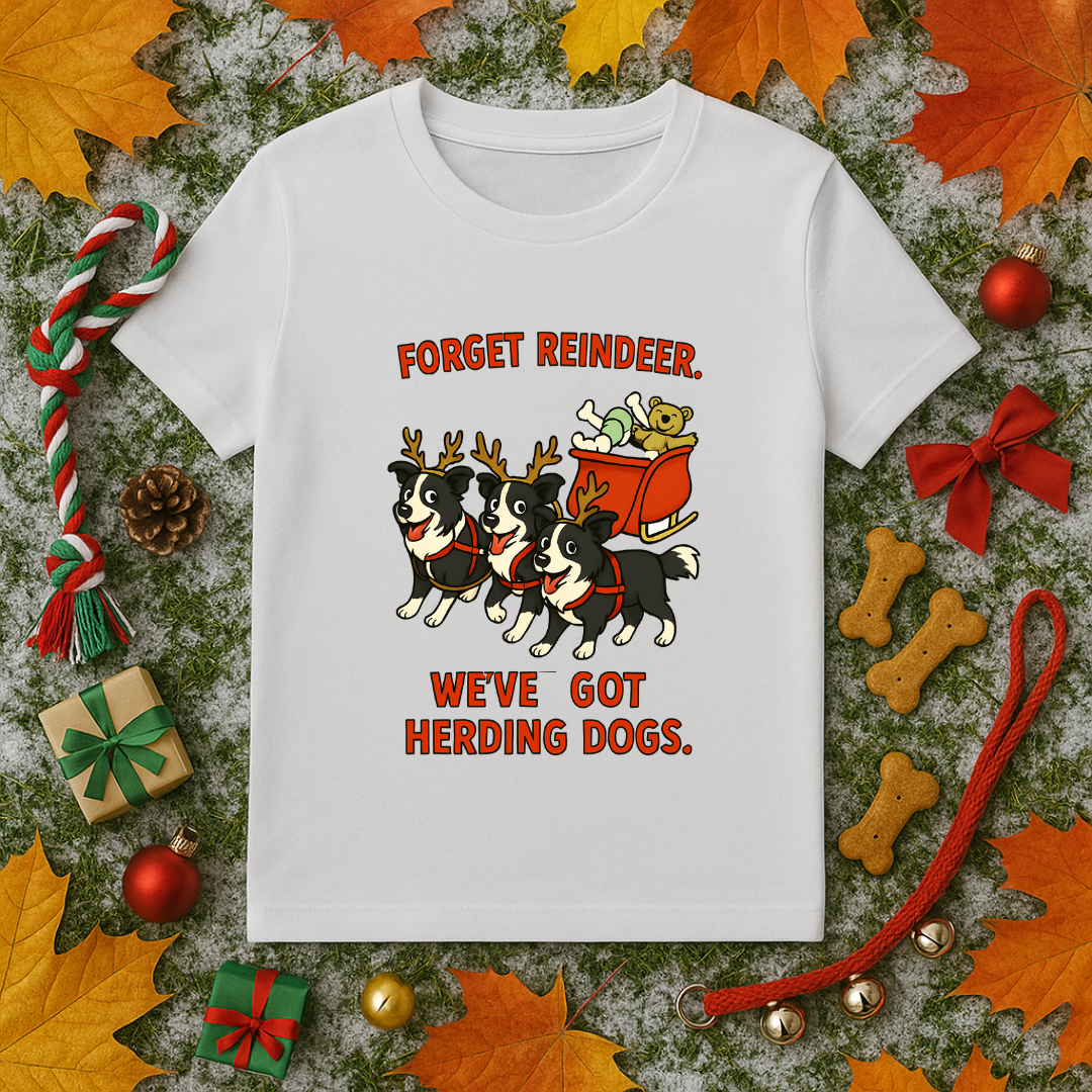 Forget Reindeer We've Got Herding Dogs
