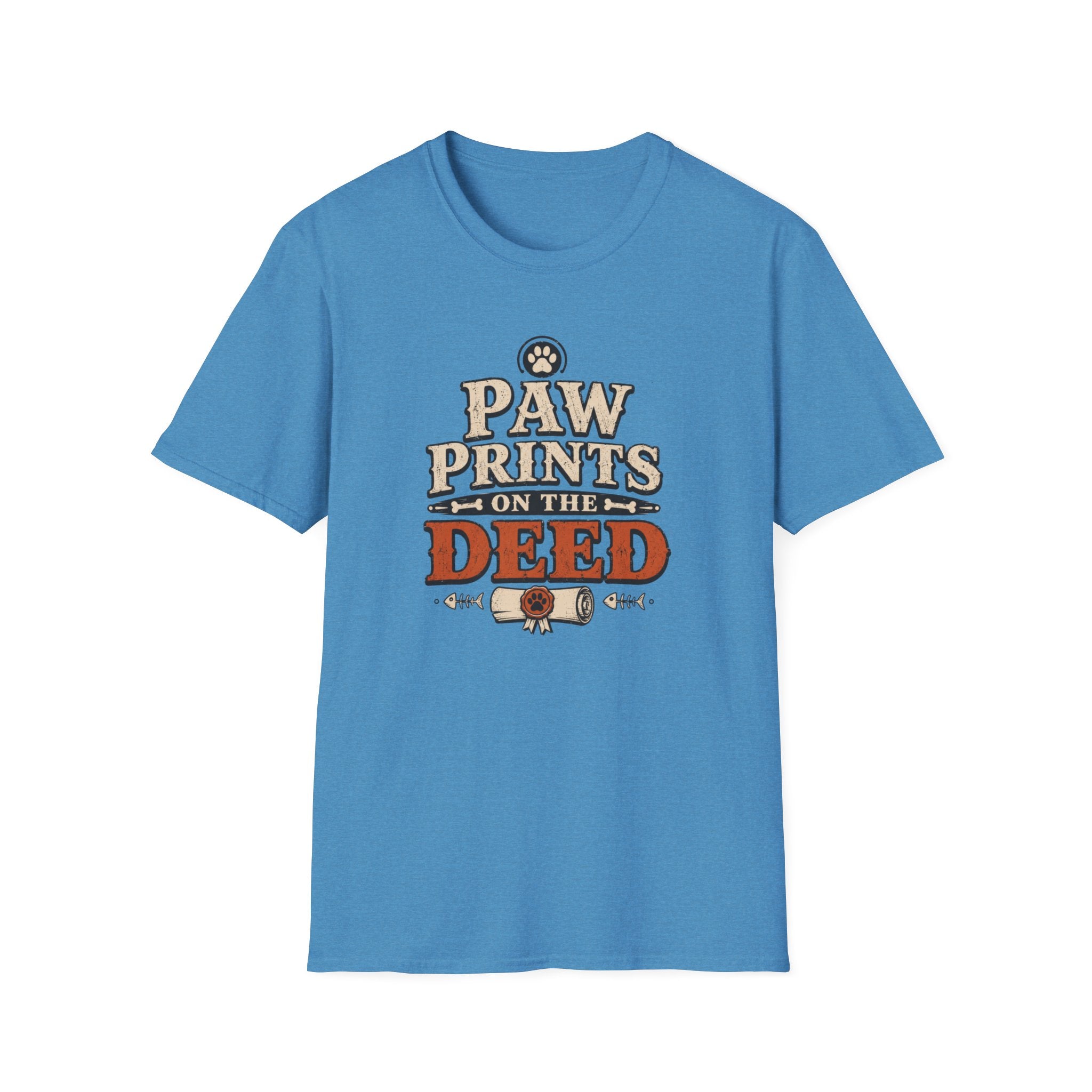Paw Prints on the Deed - Multi-Pet Lovers Tee