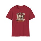 Calculated Chaos — Cute Pets & Math Pun Graphic Tee
