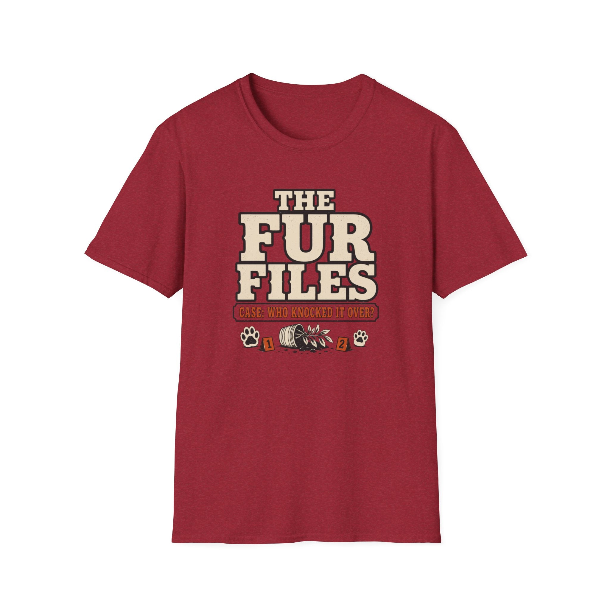 "The Fur Files" Funny Pet Owner Tee