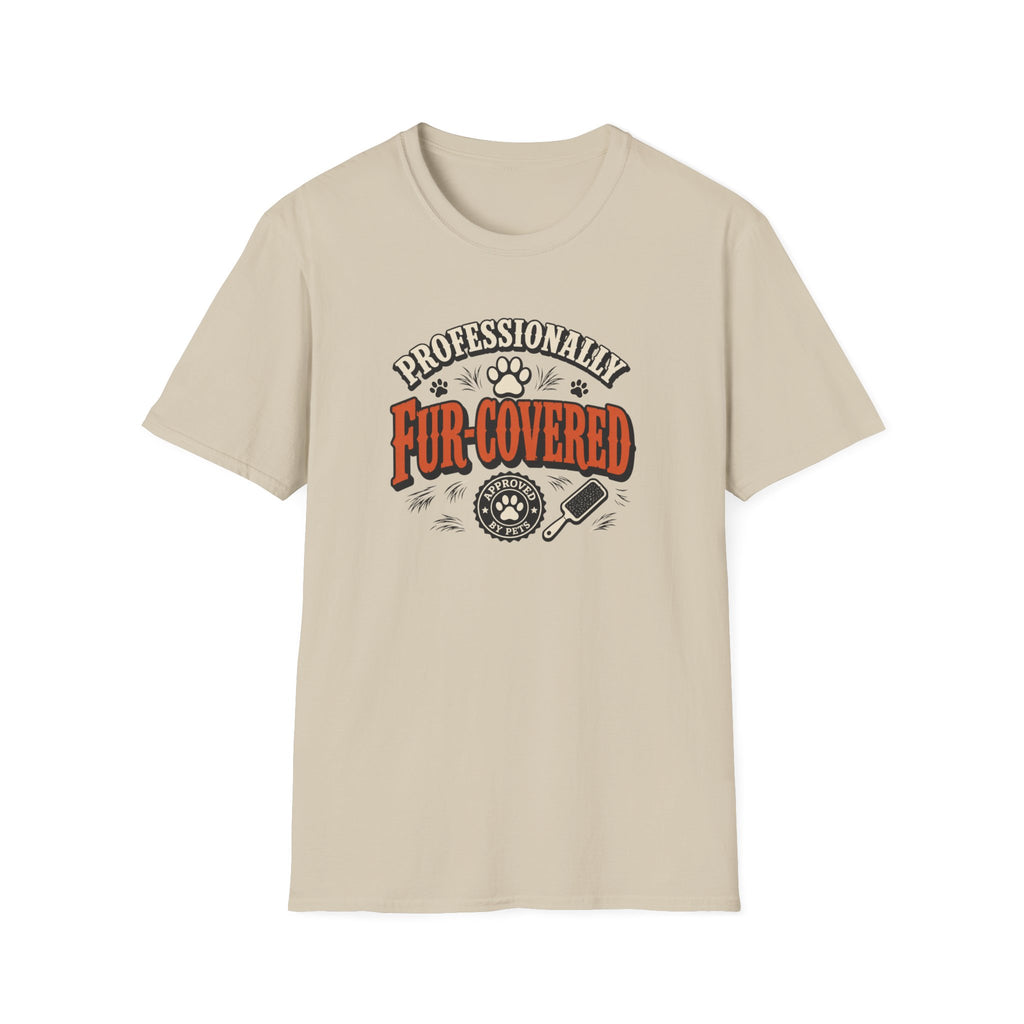Professionally Fur-Covered T-Shirt