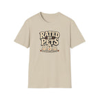 Rated By Pets — Funny Retro Pet Lover Tee