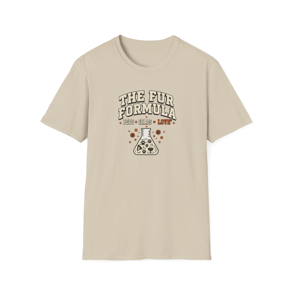The Fur Formula — Pets • Chaos • Love Graphic Tee