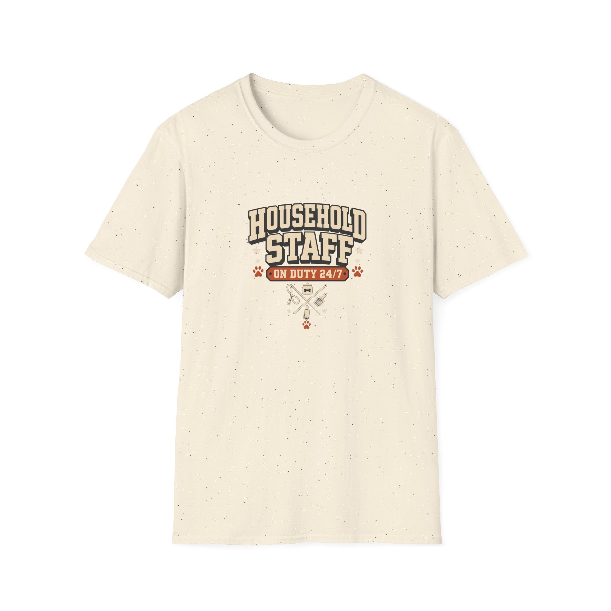 Household Staff — 'On Duty 24/7' Multi-Pet Household Tee