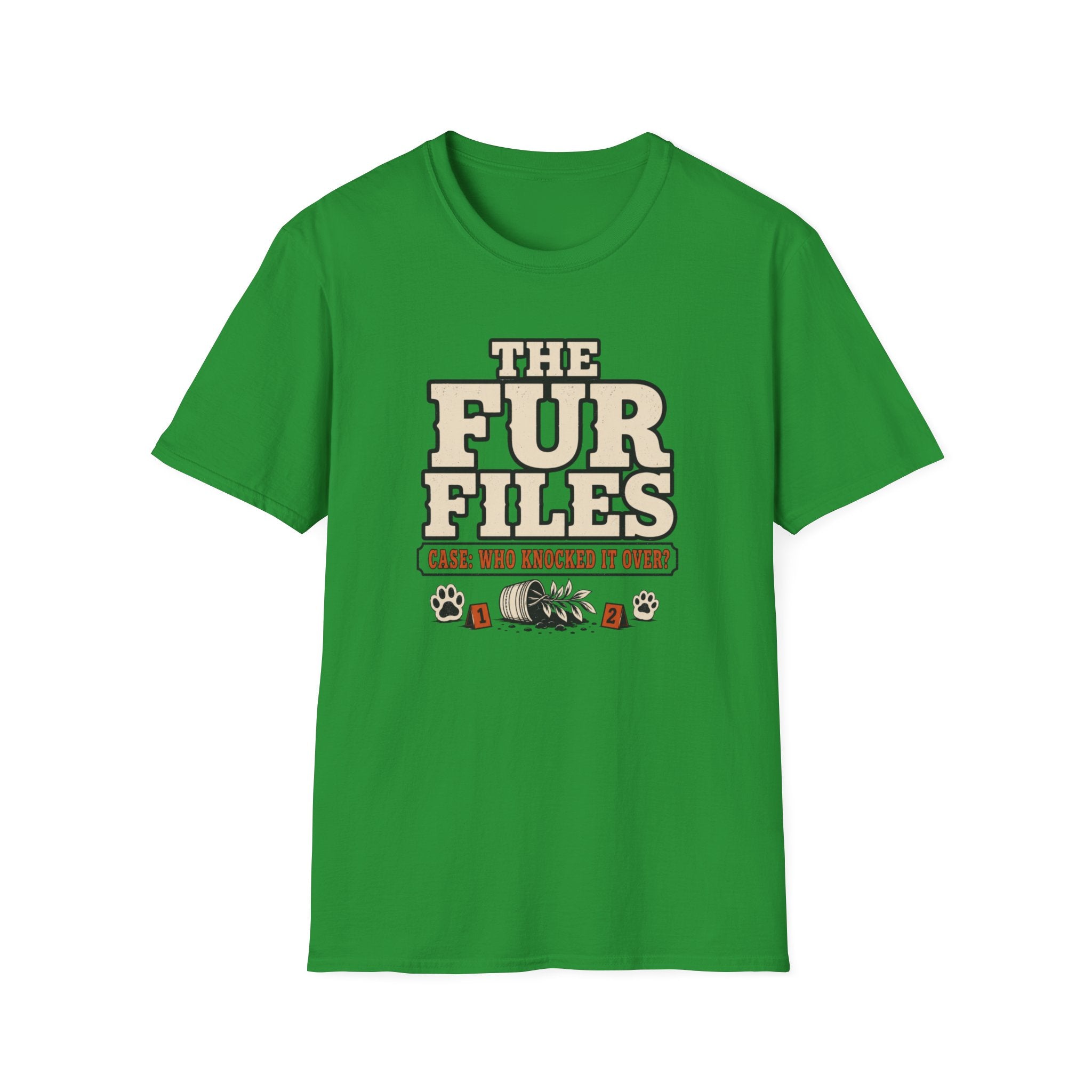 "The Fur Files" Funny Pet Owner Tee