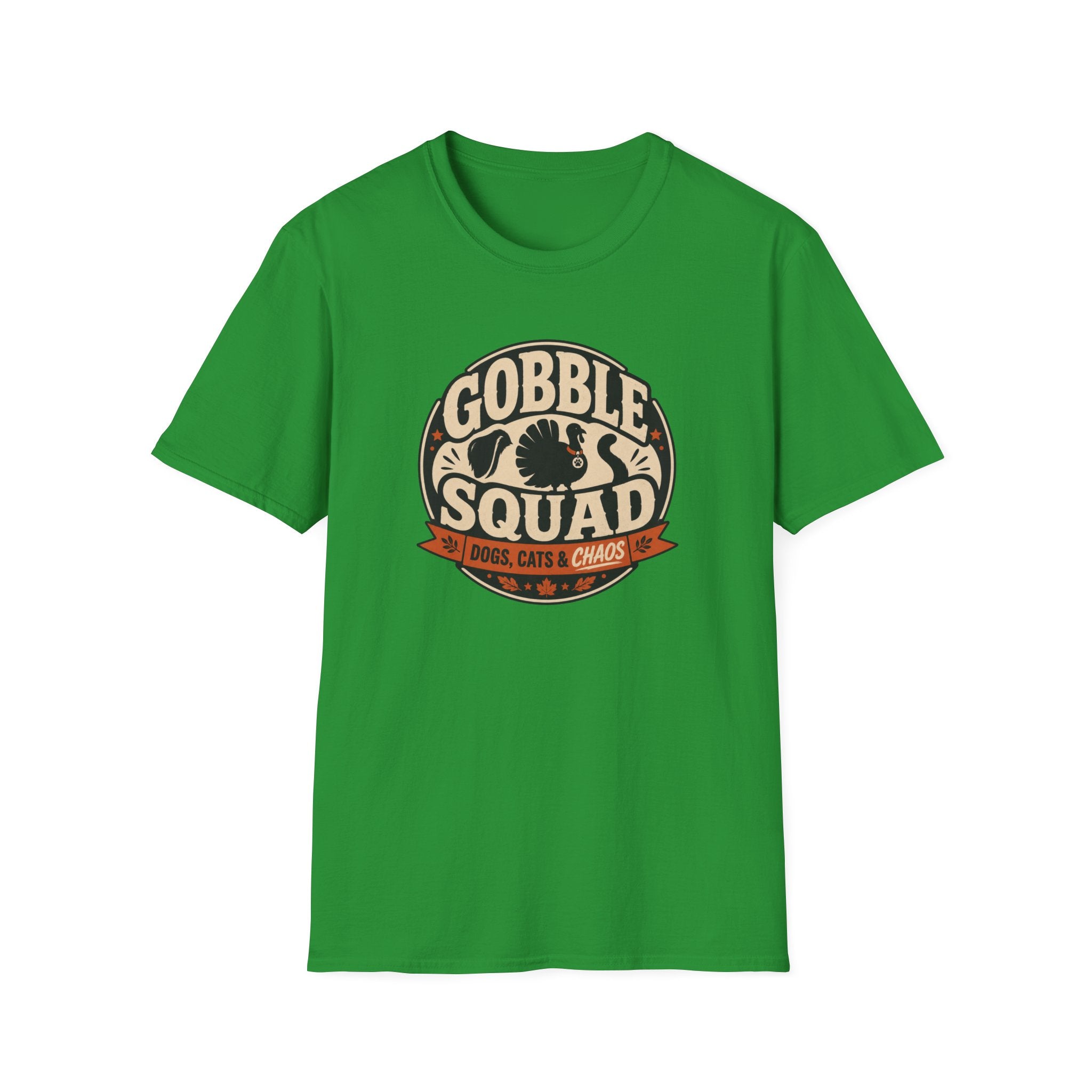 Gobble Squad — Vintage Thanksgiving Turkey Tee