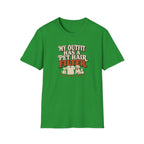 “My Outfit Has a Pet Hair Filter” Funny Pet Lover Tee