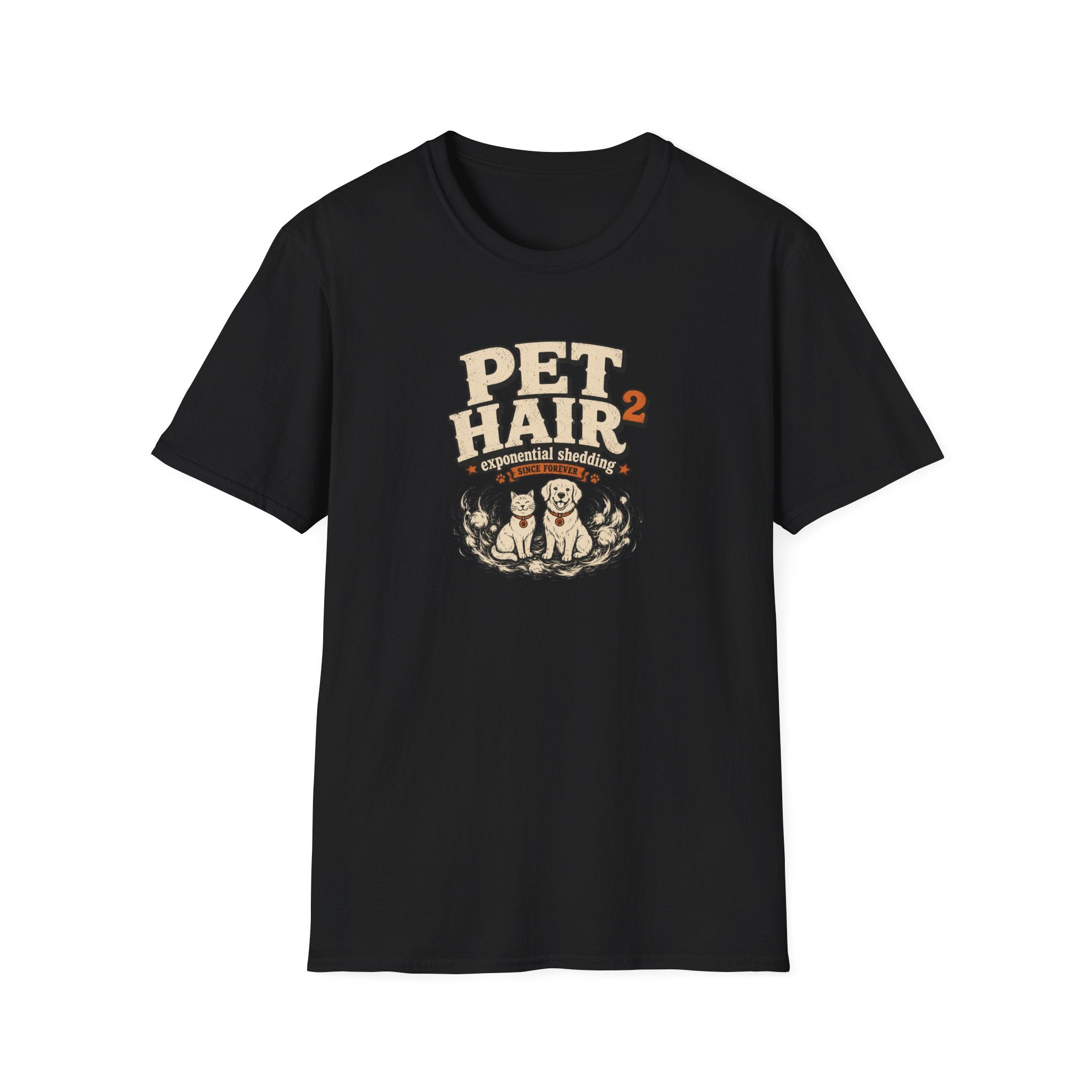 Pet Hair Squared ‘Exponential Shedding’ Pet Lover Tee