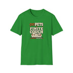 “Infinite Pets, Finite Couch” Graphic T