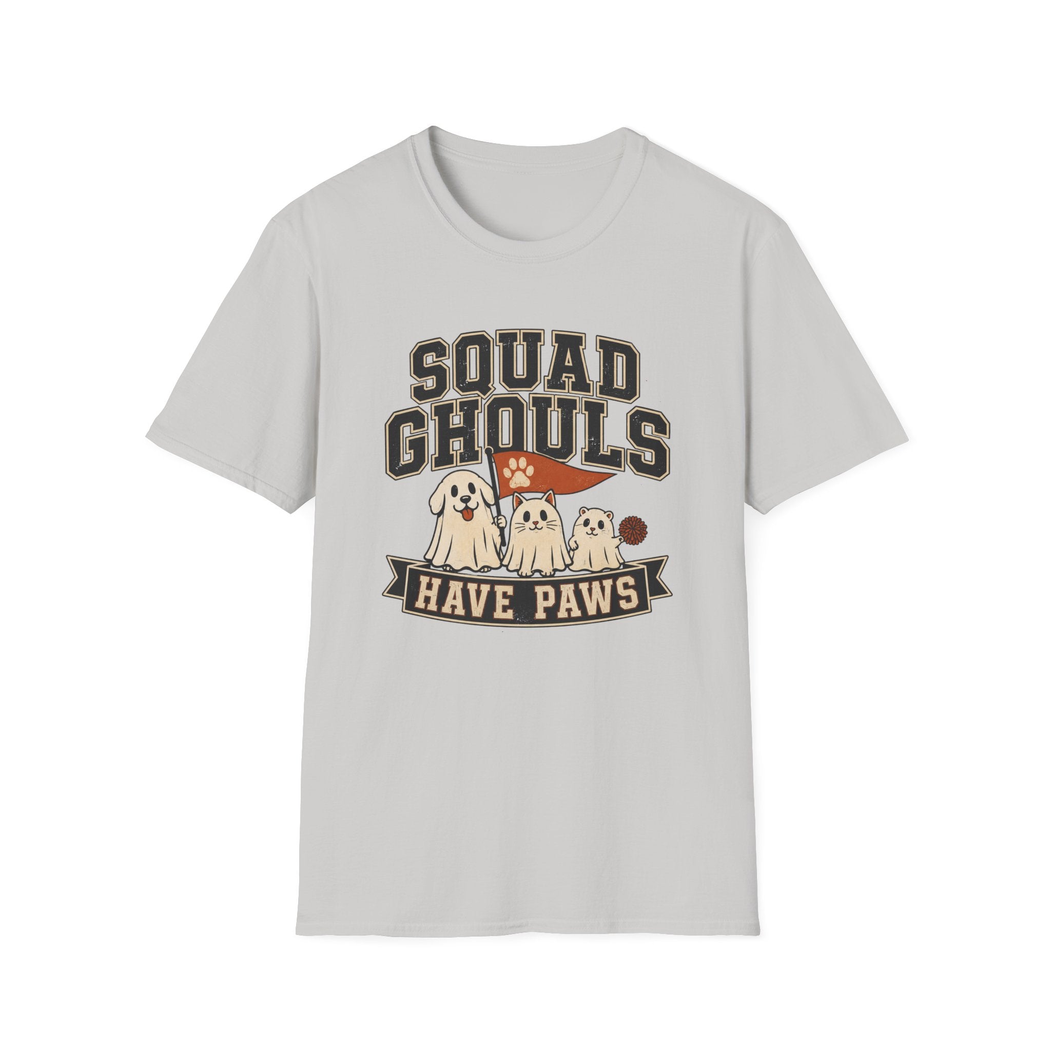 Squad Ghouls Have Paws – Halloween Pet T-Shirt