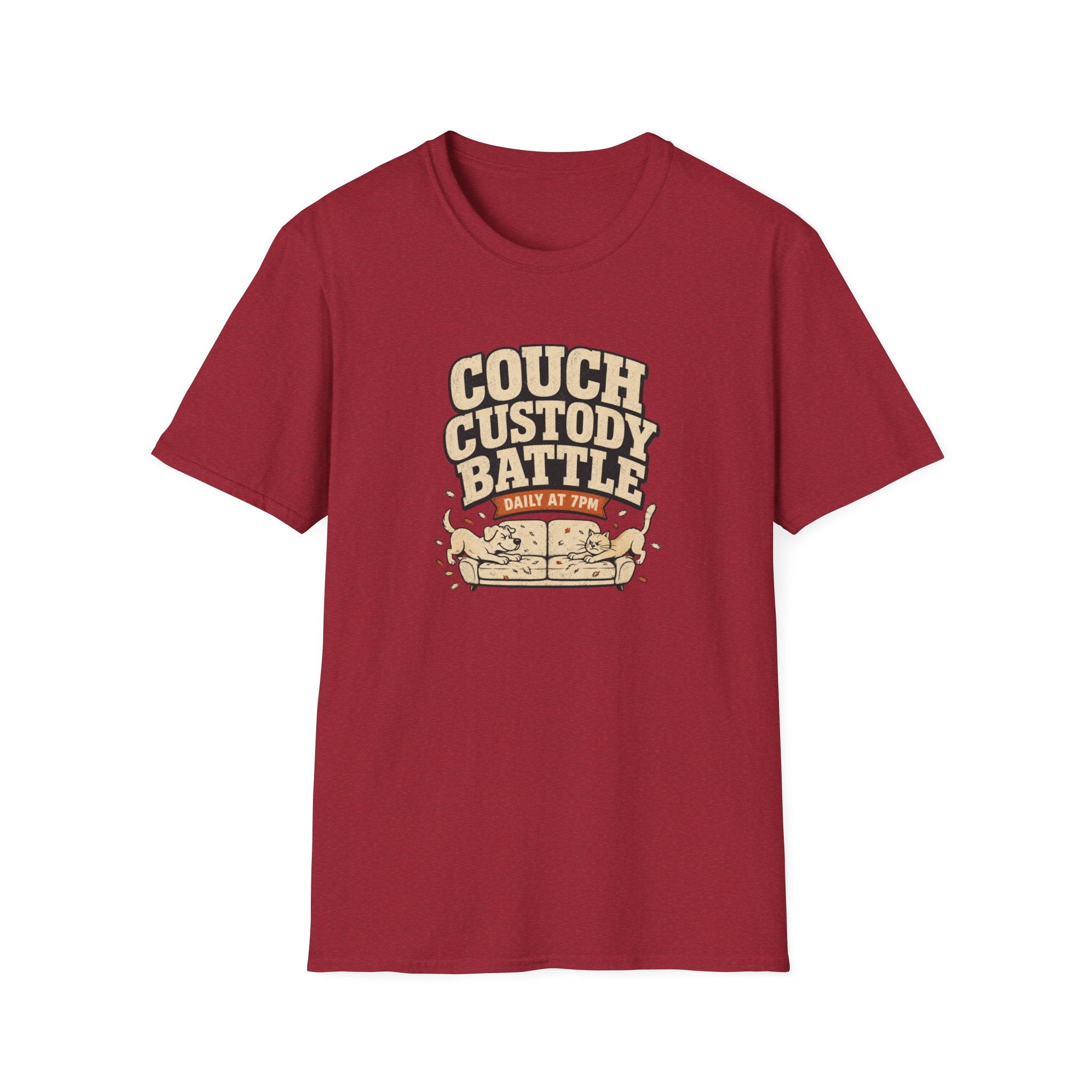 Couch Custody Battle T-Shirt