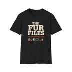 "The Fur Files" Funny Pet Owner Tee
