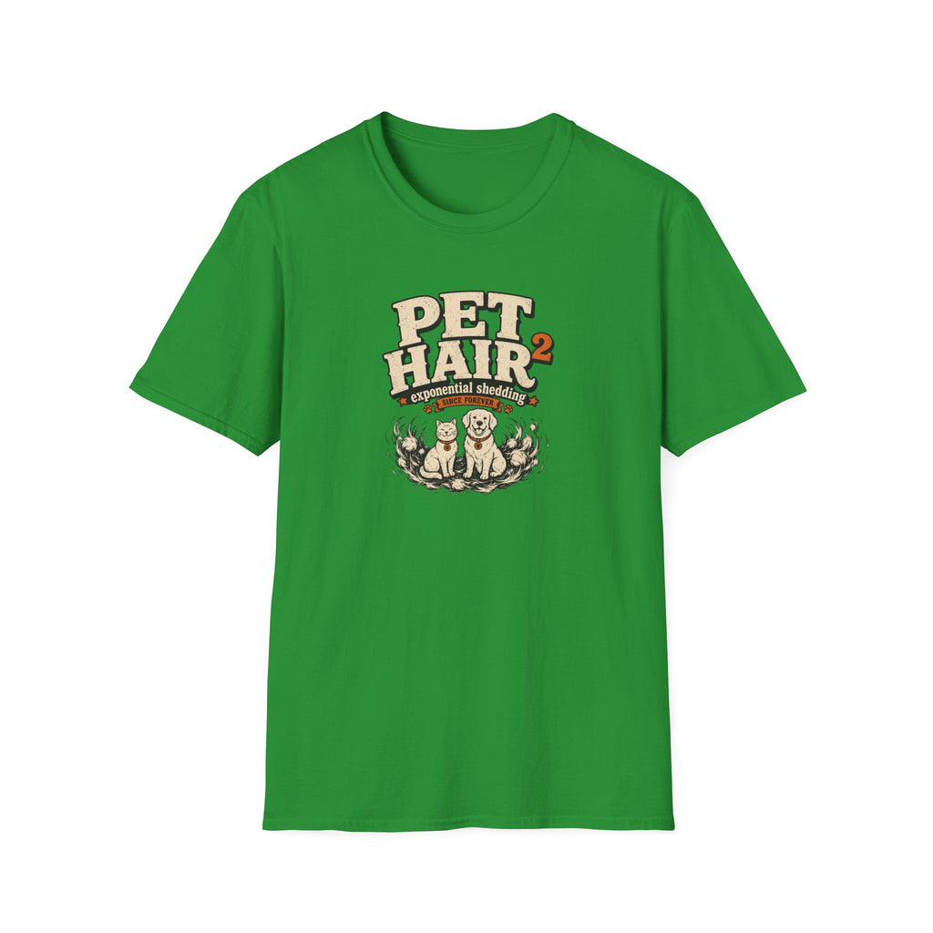 Pet Hair Squared ‘Exponential Shedding’ Pet Lover Tee