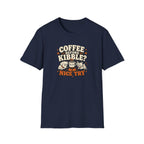 Coffee Before Kibble? Cute Pet Mom Graphic Tee