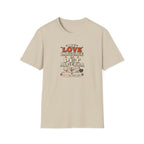"My Love Language is Pet Algebra" Cute Retro Pet Lover Tee