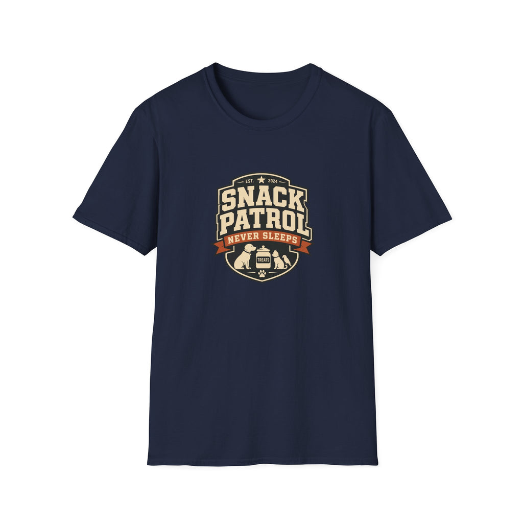 "Snack Patrol Never Sleeps" Retro Graphic Tee