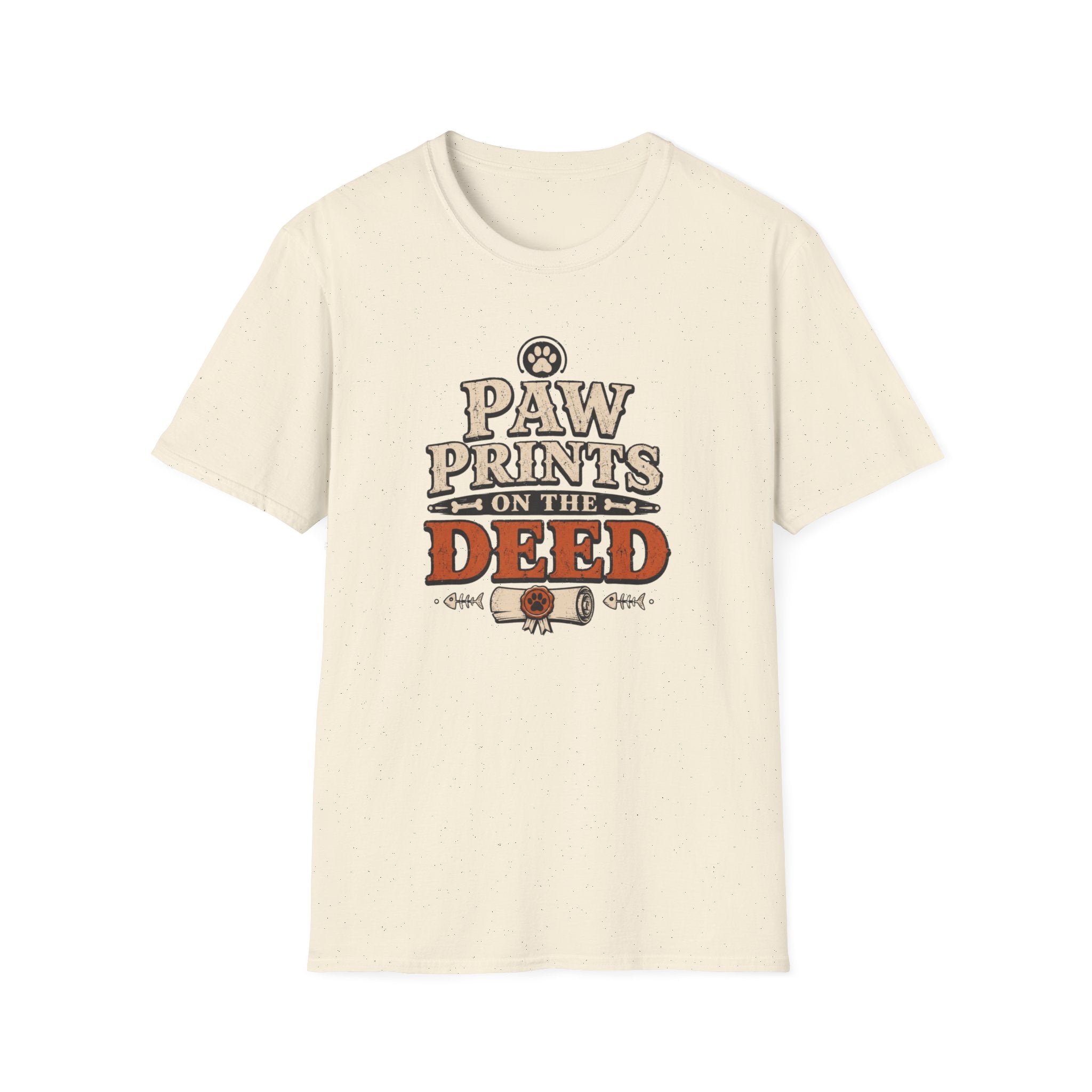 Paw Prints on the Deed - Multi-Pet Lovers Tee