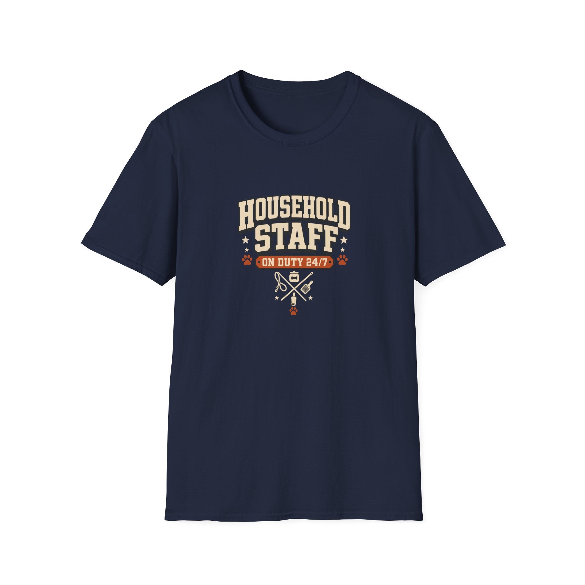 Household Staff — 'On Duty 24/7' Multi-Pet Household Tee