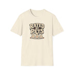 Rated By Pets — Funny Retro Pet Lover Tee