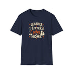 "Leashes + Litter + Love = Home" Graphic Tee