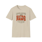 Life’s Better with Extra Paws T‑Shirt — Cute Pet Lover Tee