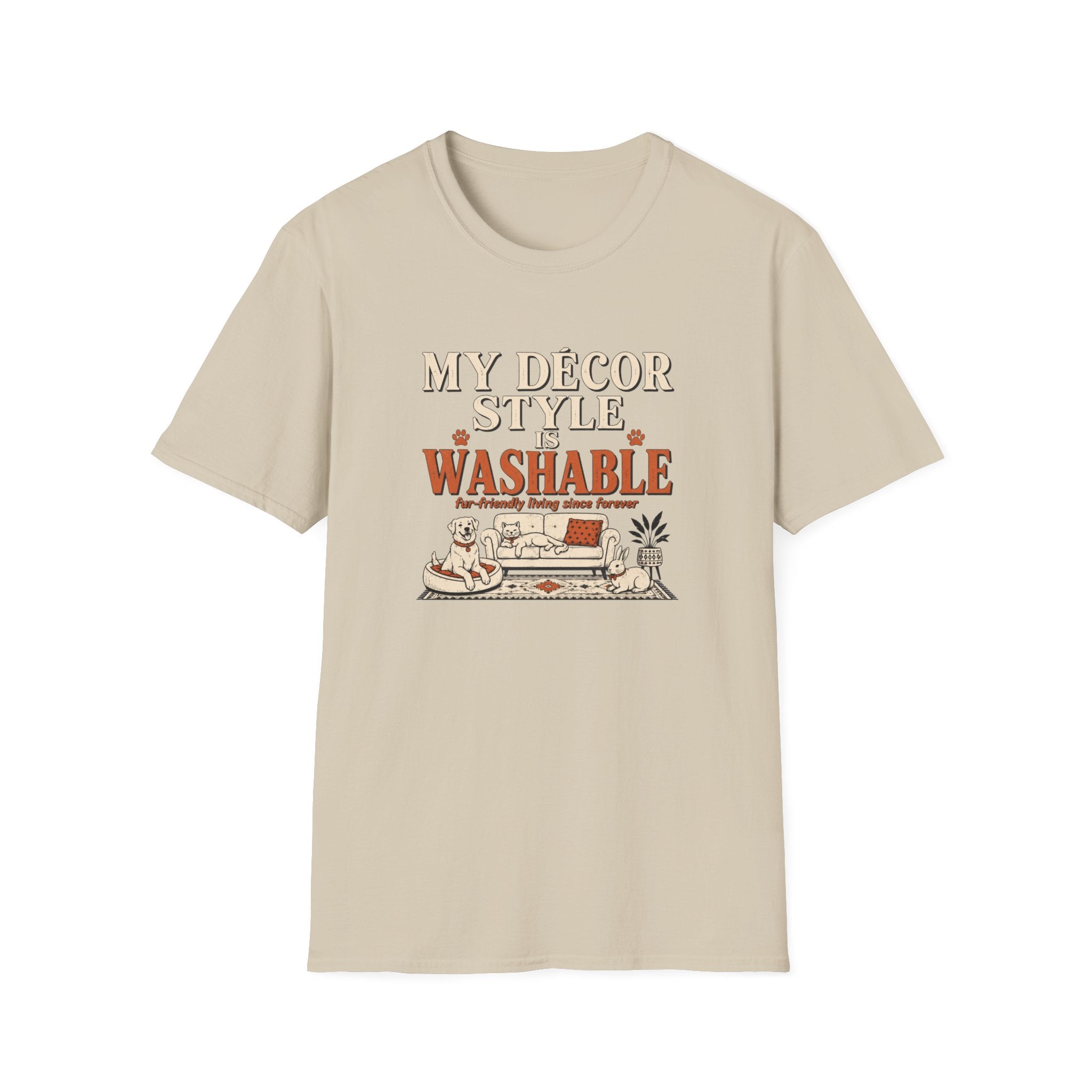 Decor Style Is Washable T-Shirt