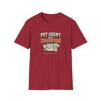 "Pet Count Is A Suggestion" Cute Cat & Dog Graphic Tee