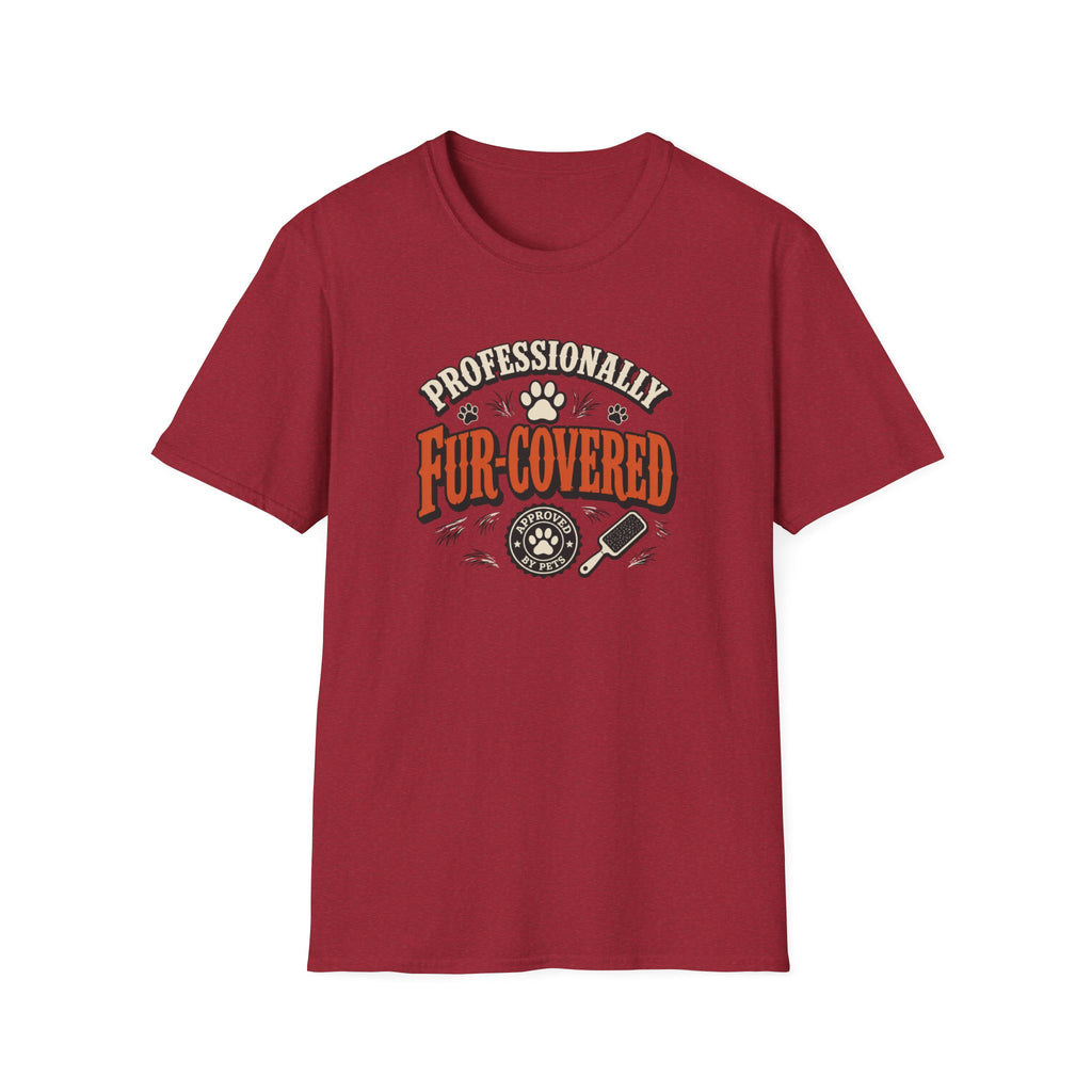 Professionally Fur-Covered T-Shirt