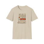 "Clean House + Pets = Nope" Funny Pet Lover Tee