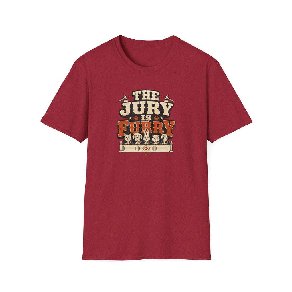 The Jury Is Furry — Funny Pet Lover Graphic Tee