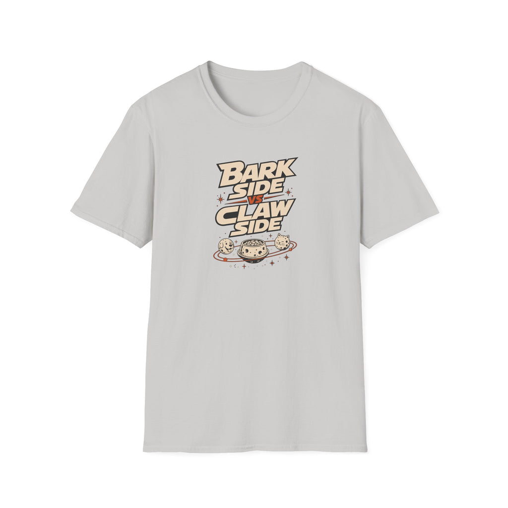 Bark Side vs Claw Side — Funny Pet Lover Tee