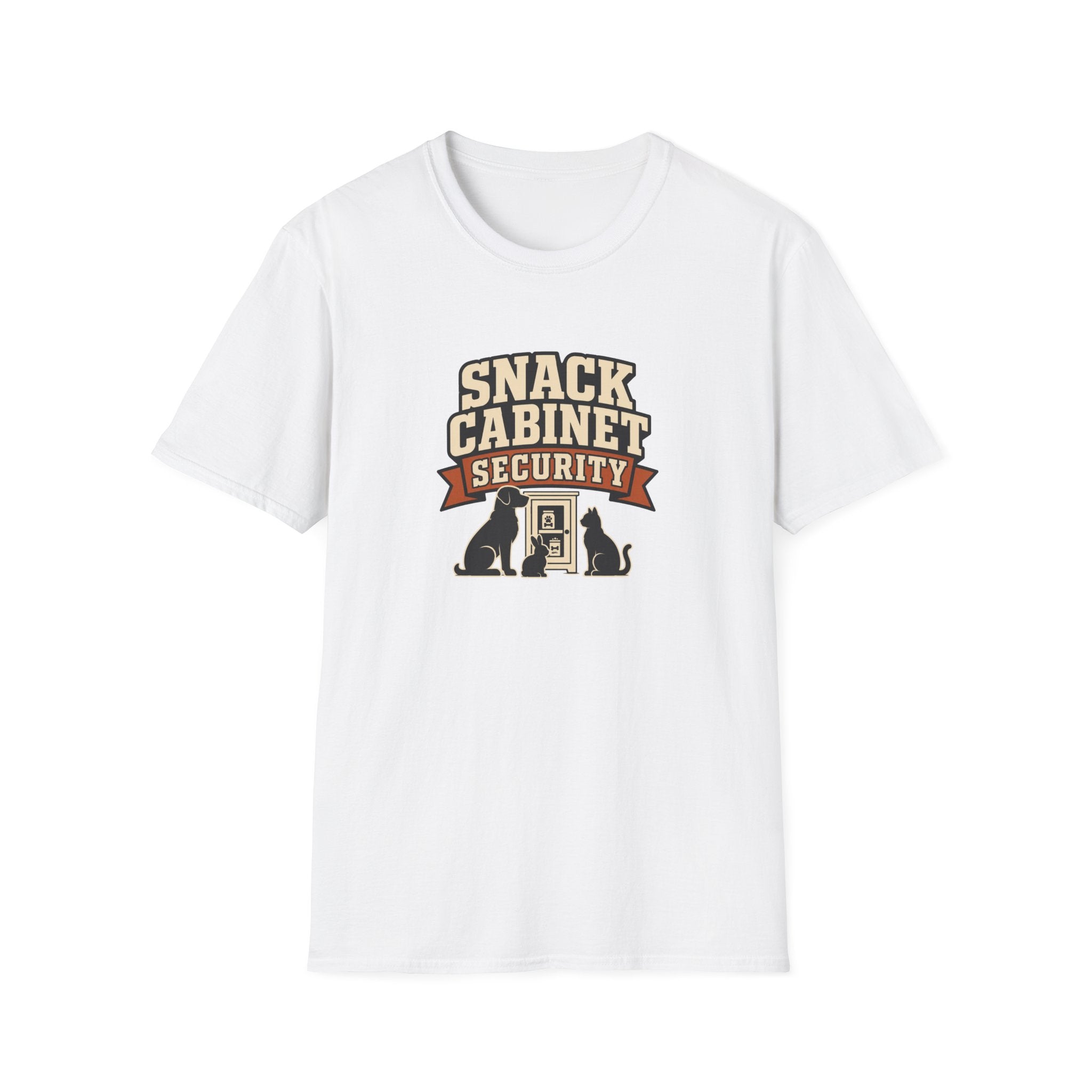 T-Shirt — “Snack Cabinet Security” Funny Pet Lover Tee