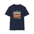 Chaos Coordinator T-Shirt — Funny Pet Mom Shirt with Paw Graphic
