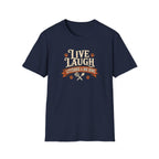 Live Laugh Litterbox & Dog Bowl T-Shirt