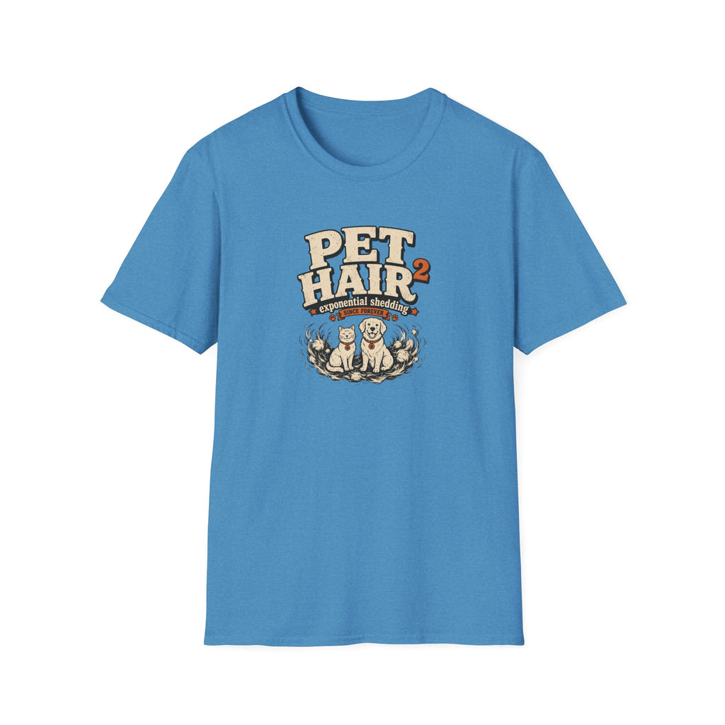 Pet Hair Squared ‘Exponential Shedding’ Pet Lover Tee