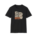 "My Pets Have Notes" Cute Vintage Pet Lover Graphic Tee