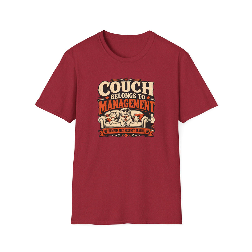 Couch Belongs to Management T-Shirt