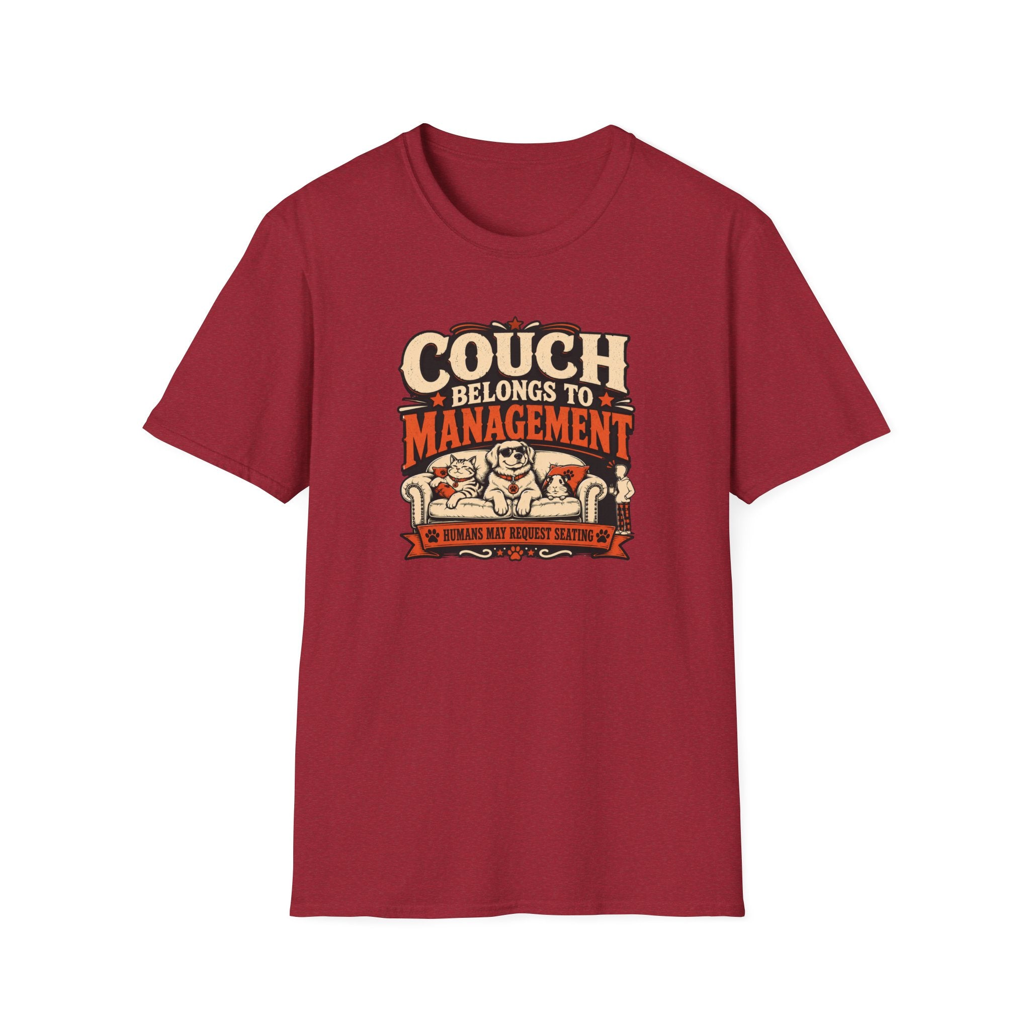 Couch Belongs to Management T-Shirt
