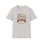 Fur & Chaos Social Club T-Shirt — Funny Pet Lover Tee