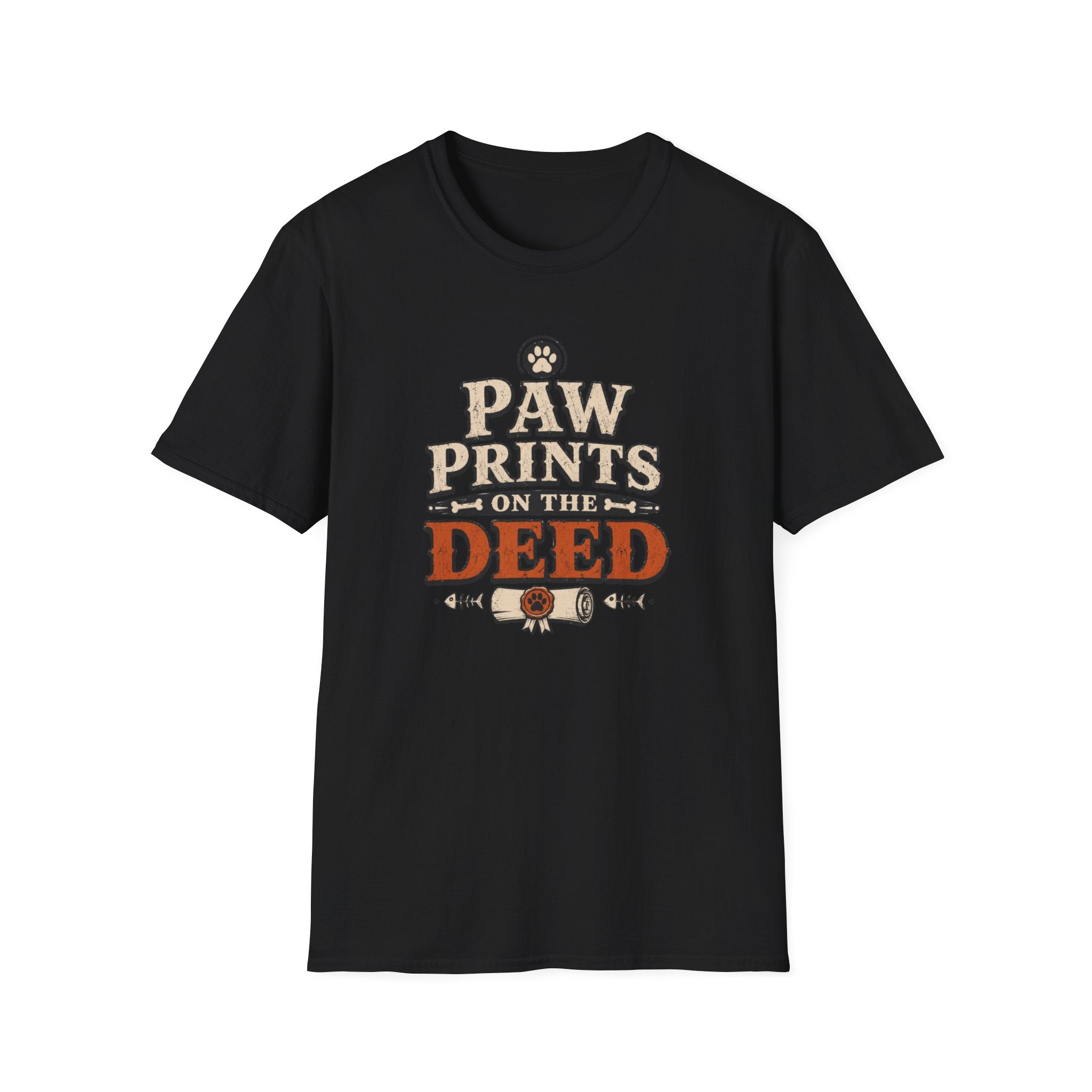 Paw Prints on the Deed - Multi-Pet Lovers Tee