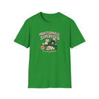 Professionally Supervised — Funny Dog & Cat Home Office Tee