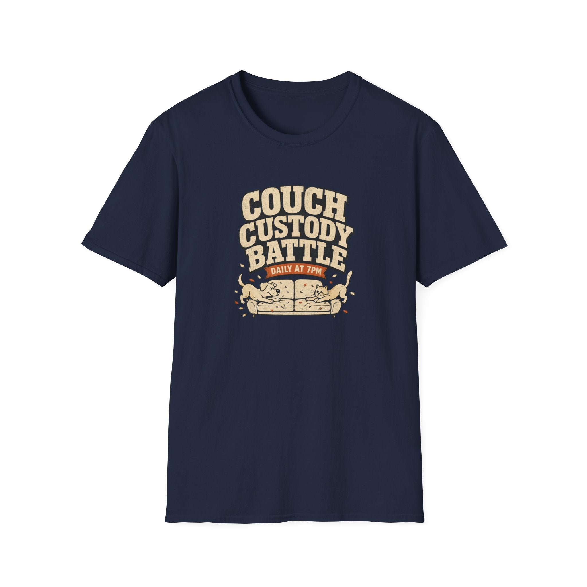 Couch Custody Battle T-Shirt