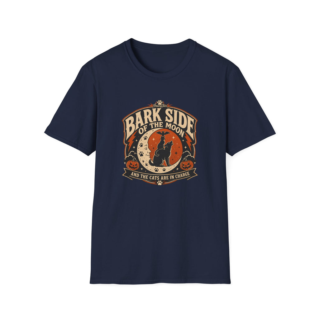 Bark Side of the Moon Halloween Pet Lovers T-Shirt