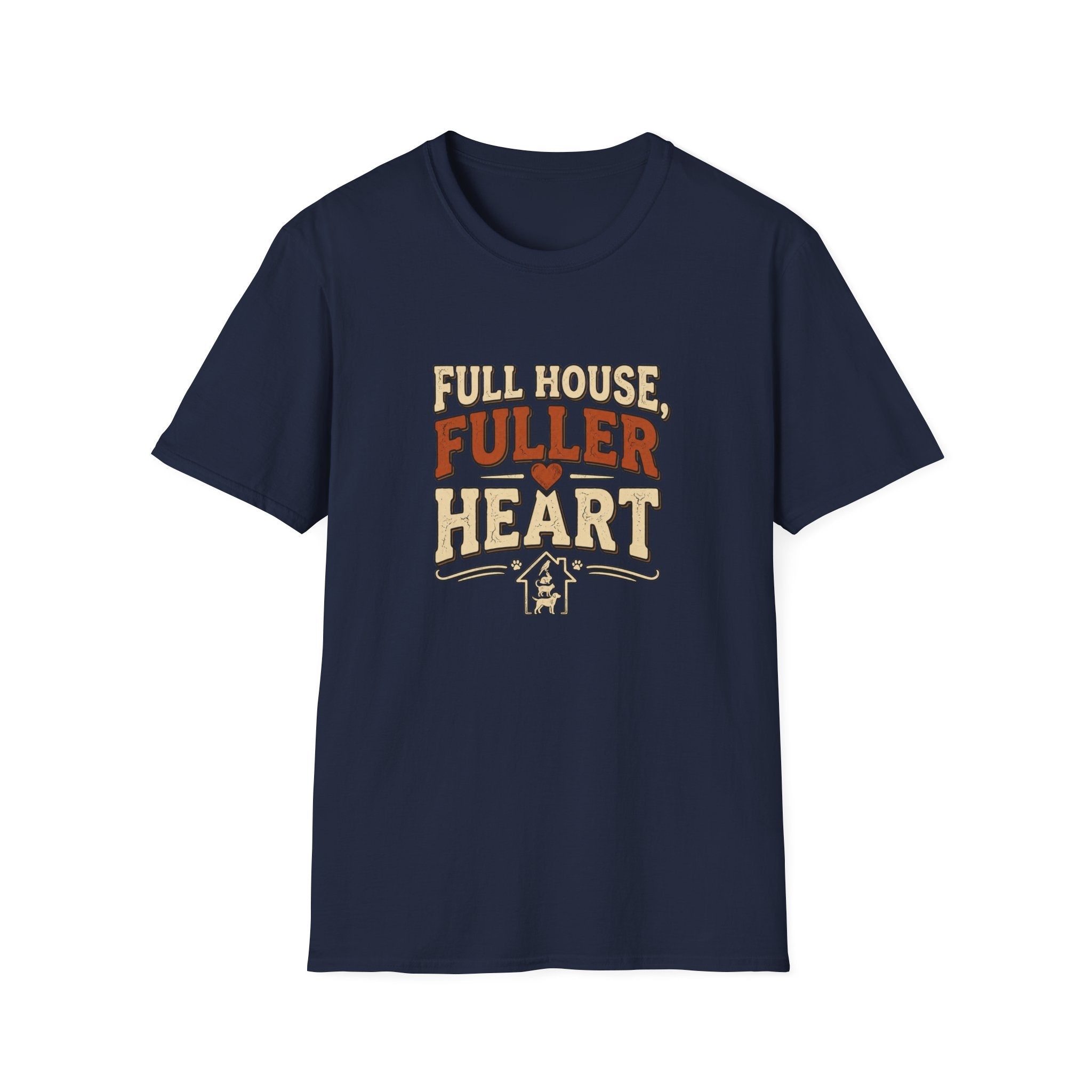 Full House Fuller Heart T-Shirt — Retro Family Love Tee